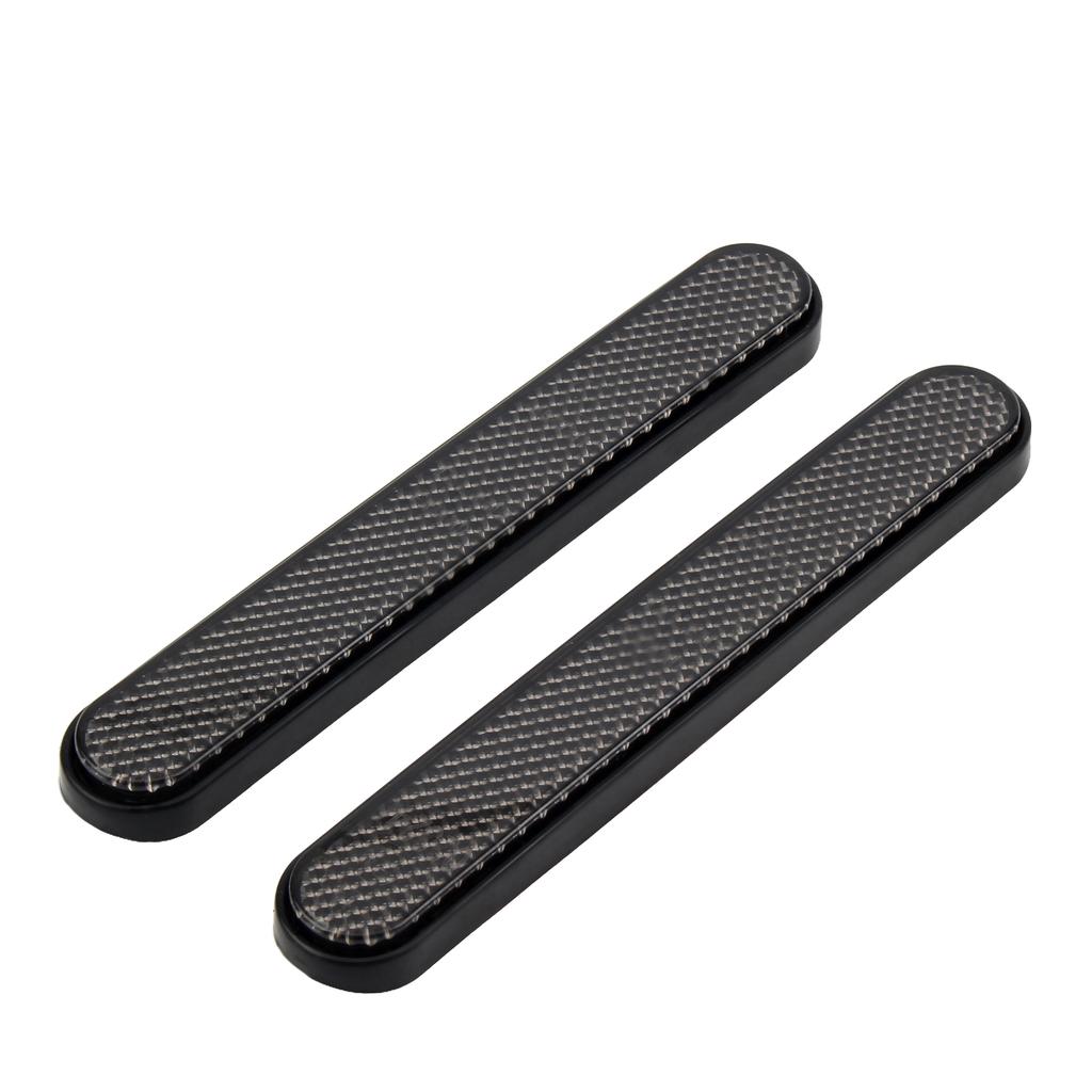 Motorcycle Front Fork Reflector Sticker Lower Legs Slider Saddlebag Latch Cover Safety Warning For Harley Sportster XL Universal