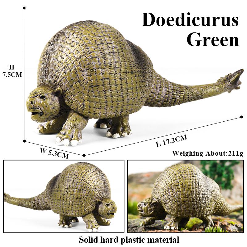 Oenux Prehistoryczne Dzikie Zwierzęta Doedicurus Pancernik Doedicurus Szablozębny Model Figurki Akcji PVC Kolekcja Zabawka Prezent dla Dziecka