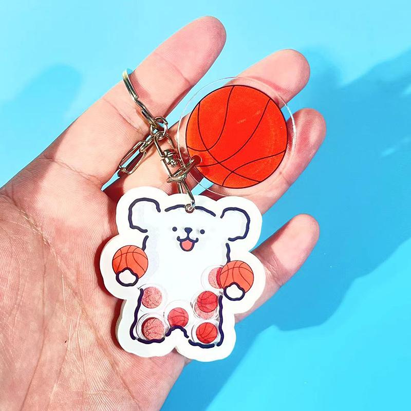 

Акриловый Креативный Мультяшный Шар-Погремушка Линия Щенок Брелок Подвески для Сумки Милый Брелок для Пар Подвески для Сумки Праздничные Подарки