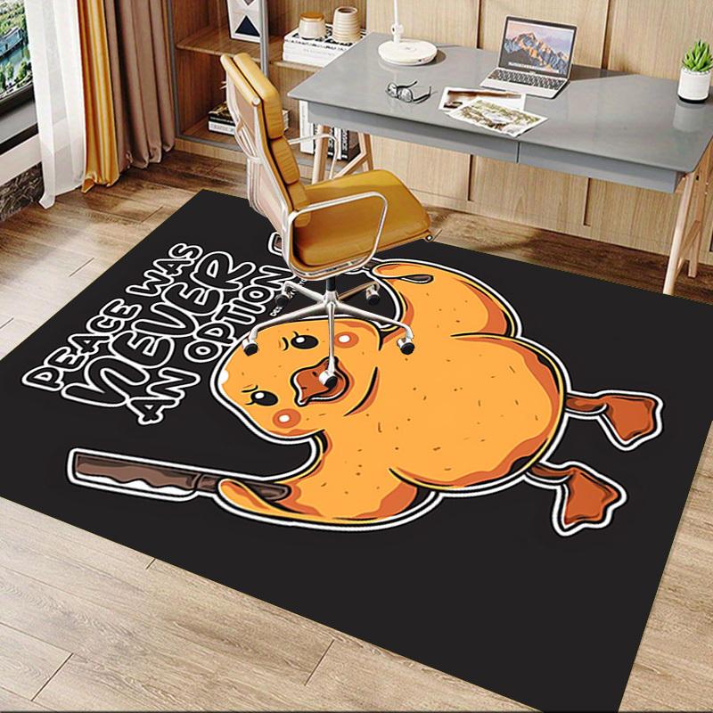 1pc duckling guns Carpet, Office Rug Outdoor Mat Home Decor Area Carpet Festival