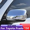 For Toyota Land Cruiser Prado 150 FJ150 2010-2012 2013 2014 2015 2016 2017 2018   Rearview Mirror Trim Cover Accessories