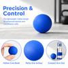 5PCS Rubber Hand Exercise Balls High Elasticity Rubber Balls Durable Stress Ball  Reflex Drills