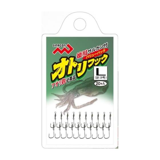 Marushin Fishing Gear Value Pack Otori Hook L 20 pieces