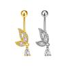 Gaibei Starfish Butterfly Trendy Navel Ring Jewelry