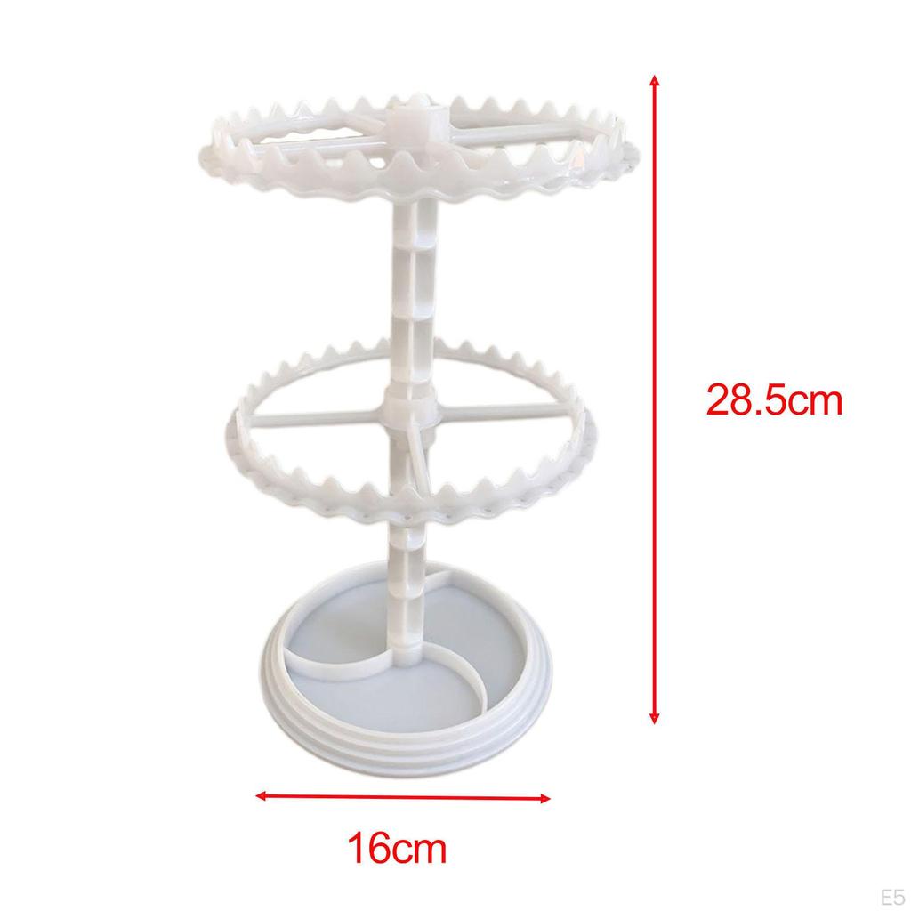 Earring Organizer Holder,Rotating Hanging Rack,Jewelry Display Stand,Storage Rack for Necklace
