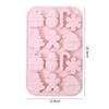 FAIS DU Christmas Chocolate Candy Pudding Jelly Mold DIY Silicone Baking Pan Epoxy Cake Mold Wax bottle sugar Mold