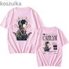 Arcane T-Shirt Caitlyn Kiram Unisex T-Shirts Rundhals Unisex Reine Baumwolle Mode Fans Kurzarmshirts Geschenk Vintage Streetwear Oberteile