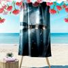 LISA Print Beach Towel, Large Soft Quick Dry Towel for Beach Camping Swimming