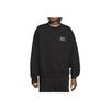 Stussy X Nike Fleece Crew Black Unisex Tops DO5310-010