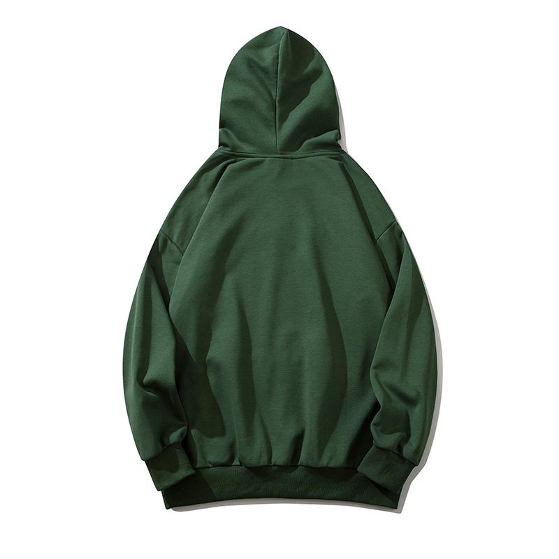 carhartt Jarní a podzimní mikina velké velikosti s vyšívaným logem a kapucí, vhodná pro páry na nošení