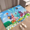 Cartoon K-KikoRiki Hallway Carpet Non-Slip Laundry Room Mat Laundry Decor Balcony Child Living Room Toilet Rug