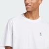 Adidas Animal Patch Crew Neck Short Sleeve T-Shirt Men tops White JZ7440