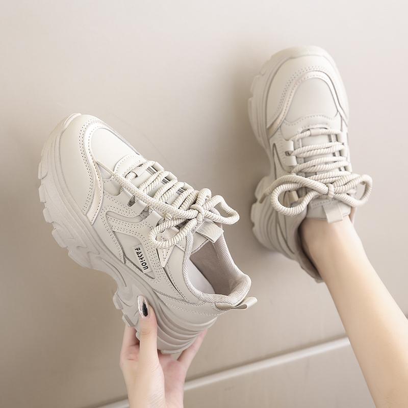 Dad shoes spring and summer new thick-soled small-size student sneakers