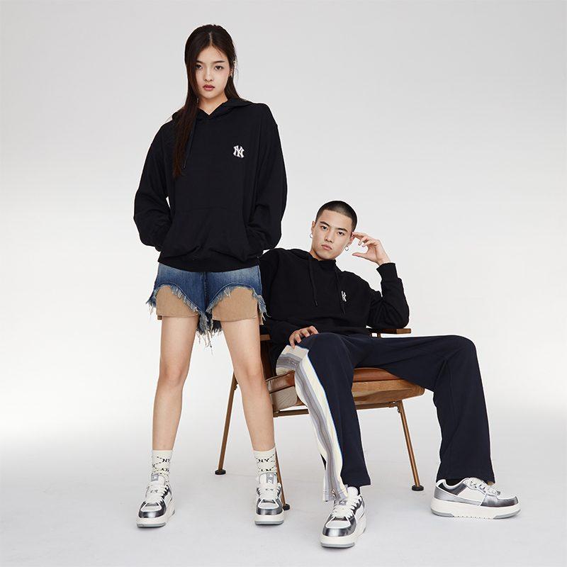 MLB New York Yankees Sweatshirt Unisex Black 3AHDM0334-50BKS