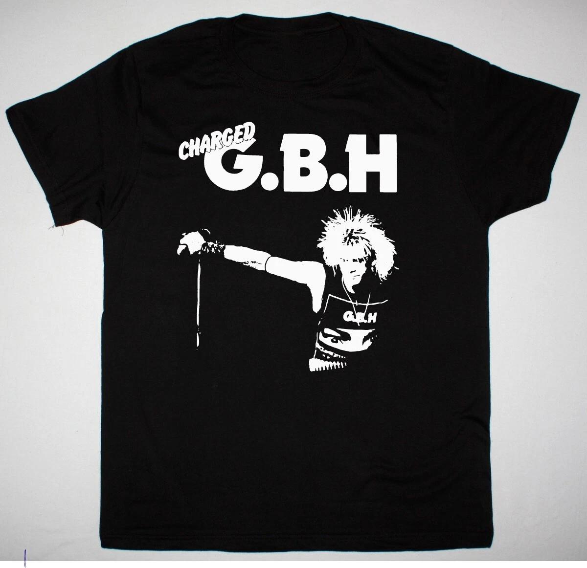 Charged GBH band Men T-shirt Black Cotton Unisex All Sizes S to 5XL 64 M
