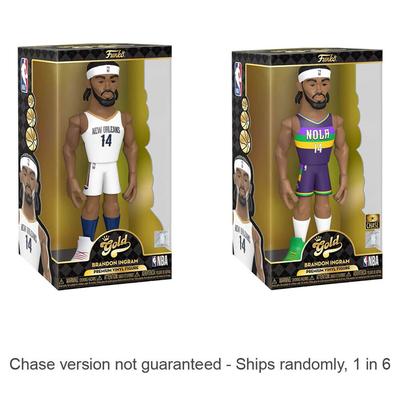 NBA Brandon Ingram 12" Vinyl Gold Chase Ships 1 In 6