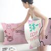 Cartoon Cute A-Asamimichan Pillow Cover for Bedroom Room and Living Room Sofa Decorative Cushion Cover