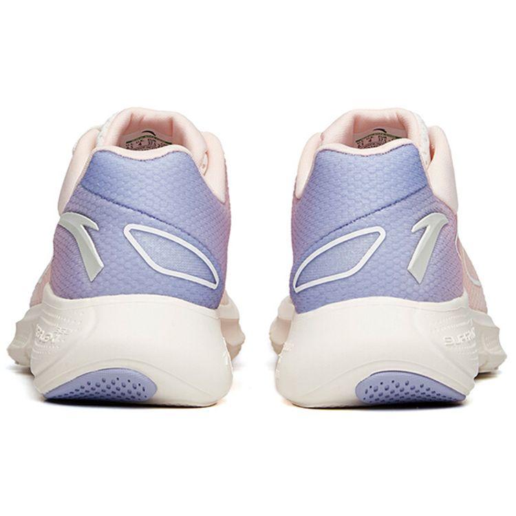 Anta Running Series Mesh Comfortable Low-Top Running Shoes Women sneaker Ivory-White 122135555-5