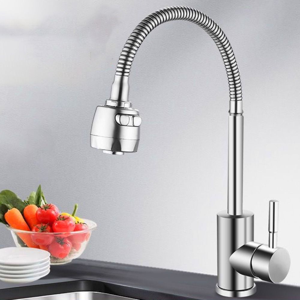 Rotatable Kitchen Faucet Universal Sink Water Tap Multifunctional Kitchen Water Tap  Balcony