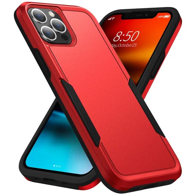 Hybrid Heavy Duty Armor for IPhone 16 Pro Max 15 14 13 12 11 XR XS 7 8 Plus Otter Case Box Hard Full Protection Military Shockproof Cover