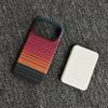 Applicable to iPhone18ProMax mobile phone case Magnetic carbon fiber pattern Apple 17 half pack PC matte 16 protective case