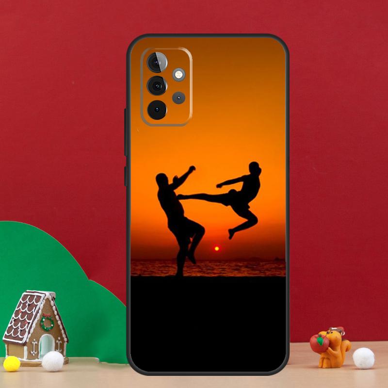 Kung Fu Karate Taekwondo Martial Case For Samsung Galaxy A36 A56 A06 A13 A53 A32 A12 A22 A52 A35 A17 A16 A55 A15 A54 A34 A14