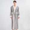 OEING Men's Autumn Winter Hooded Bathrobe