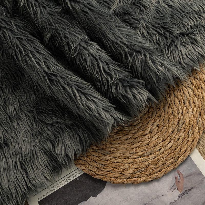 50x50cm Artificial Soft Plush Fabric Long Faux Fur Fabric For Sewing Clothes Background Cloth Cosplay Fabric Doll Toy DIY Crafts