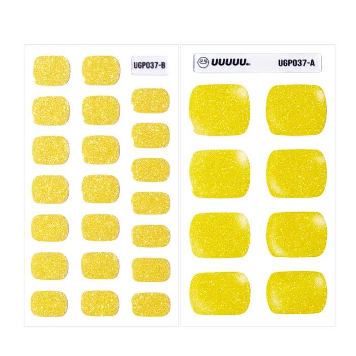 Amalfi Yellow Gel Pedi