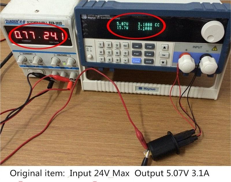 12V biluttag splitter USB