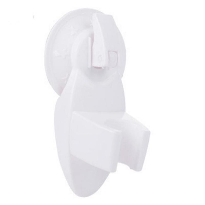 2PCS Multifunctional Strong Sucker-in Rain Shower Support Base Showerheads Holder Wall Mounted Household Storage Rack