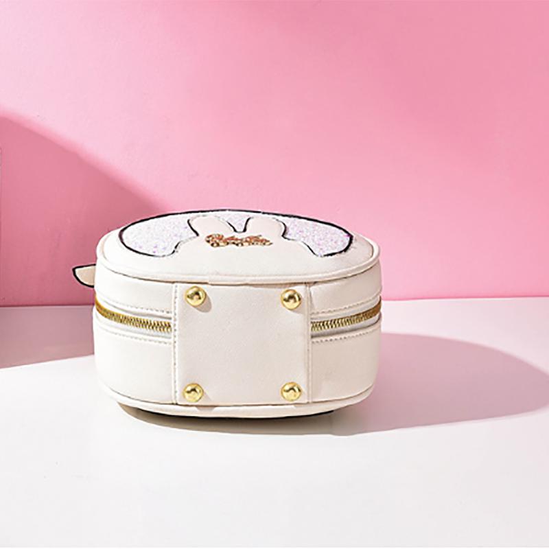 SCIONE Women's Foreign Style Small Round Bag Fashion Hand Bag Shoulder Messenger Bag Mini Bag