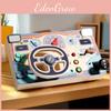 Busy Board Children With Wooden Steering Wheel Learning Toy Development Brain