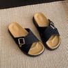 Flat-bottomed Cross-strip Flip-flops, New Style Women's Beach Sandals, Women's Shoes