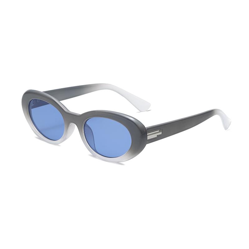 Retro Fashion Oval Sun Glasses Women Men Vintage Simple Sunglasses Outdoor Driving Shades Lady Man Protective Glasses UV400