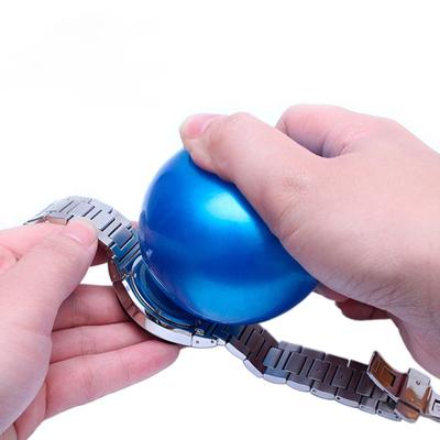 1PC Watch Case Open Ball Blue 7cm Diameter Durable Rubber Safe Reliable Portable Watch Friction Ball for Professional Repair Tool
