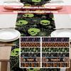 Halloween Table Runner Pumpkin Spiderweb Skull Pattern Table Cover For Spooky Party Decorations Indoor Outdoor Use