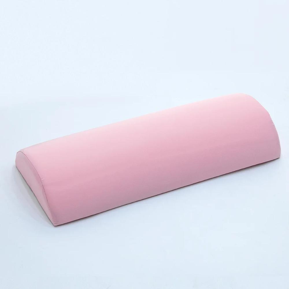 New Polyester Half Moon Bolster Pillow Ergonomic Design Soft Ankle Support Pillow Cotton Versatile Use Knee Support Pillow розовый 2490₽