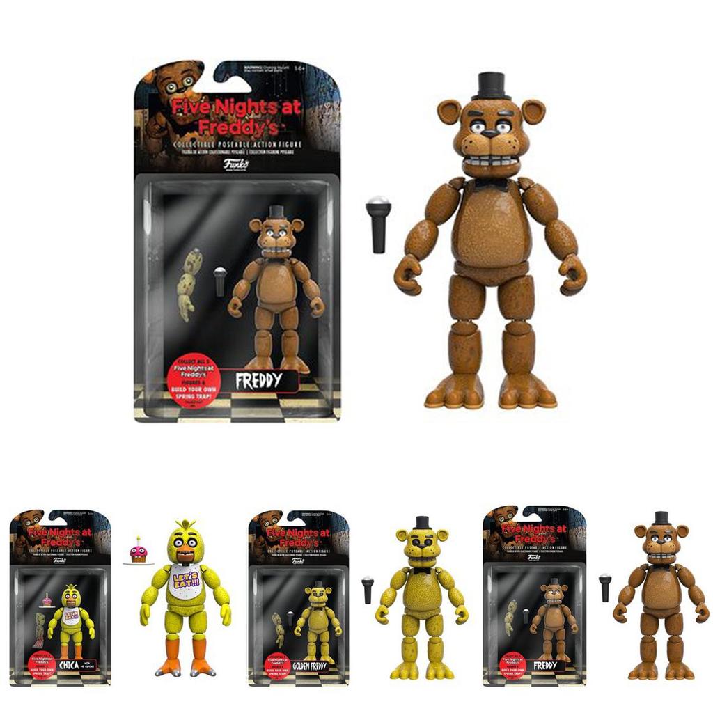Rozkošná kloubová akční figurka Fnaf Five Nights At Freddy's pro děti, dárky