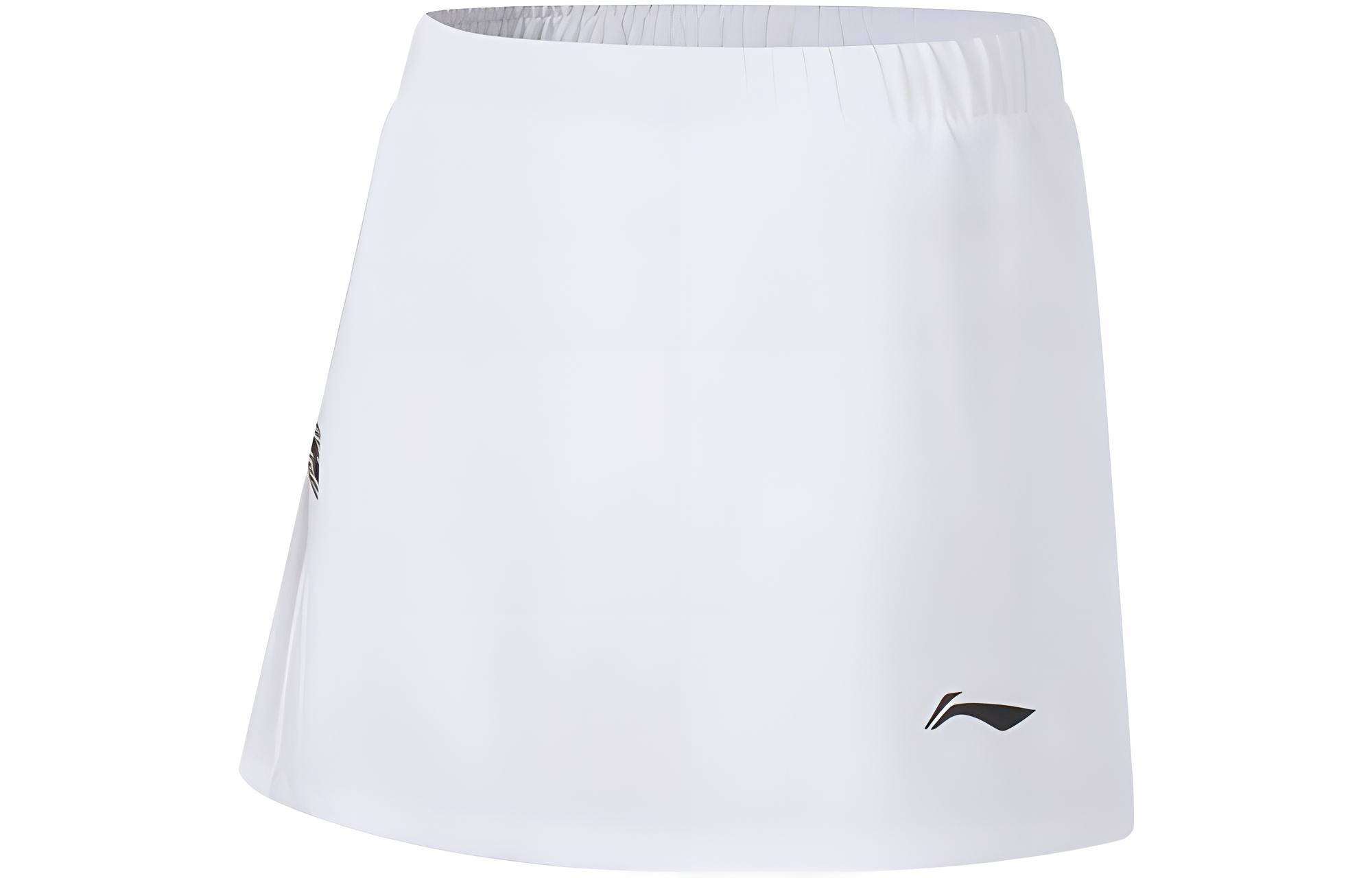 Li Ning Badminton Collection Casual Shorts Women s Standard White ASKT004-1 L