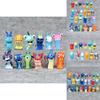 Lot Of 24 Premium Slugterra Action Figures Pvc Toys Featuring Burpy And Bludgeon Slugs Gift Set
