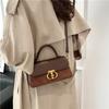 Summer Leather Shoulder Bags Purse and Handbag for Women Fashion Crossbody Bags Underarm Bag Small Square Satchel