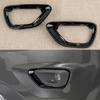 1 Pair Front Fog Light Lamp Covers Frames Trims Fit For Jeep Grand Cherokee 2014-2016