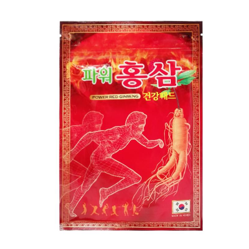 

Пластырь для снятия боли в суставах с женьшенем, травяной пластырь для тела, спины, колена, шеи, мышечной боли красный