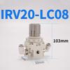 IRV Series Precision Vacuum Pressure Regulator Valve CN Plug (adapter Included)