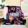 K-POP Anime Girls Group  Four Seasons Soft Warm Blanket  All-Season Thick Knit Polyester Bedspread for Bed, Camping, Travel  Perfect Gift