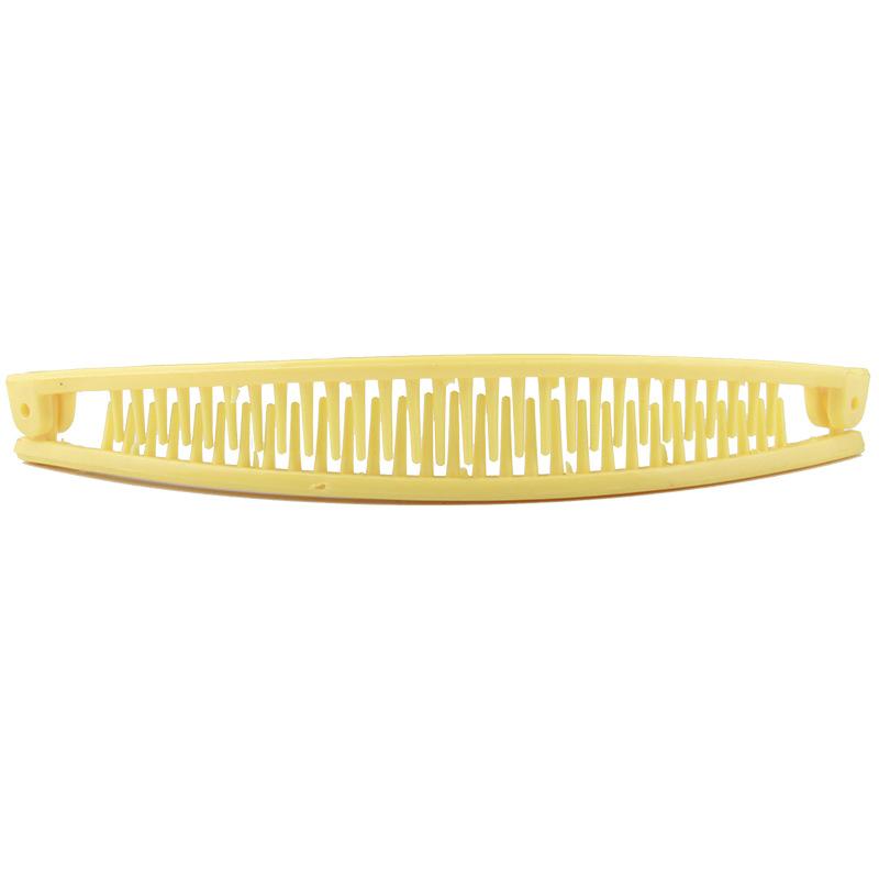 1 Stück Bananen Haarspange Einfarbig Haarklammern Damen Haarspangen Haarnadeln Haarschmuck für Mädchen Pferdeschwanzhalter Haarklammer