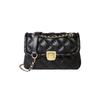 Mrs. Qiao Bag for Women 2025 New Trend Genuine Leather Women's Bag Crossbody Bag Fashionable Internet Celebrity Quilted Chain Bag Shoulder Bag