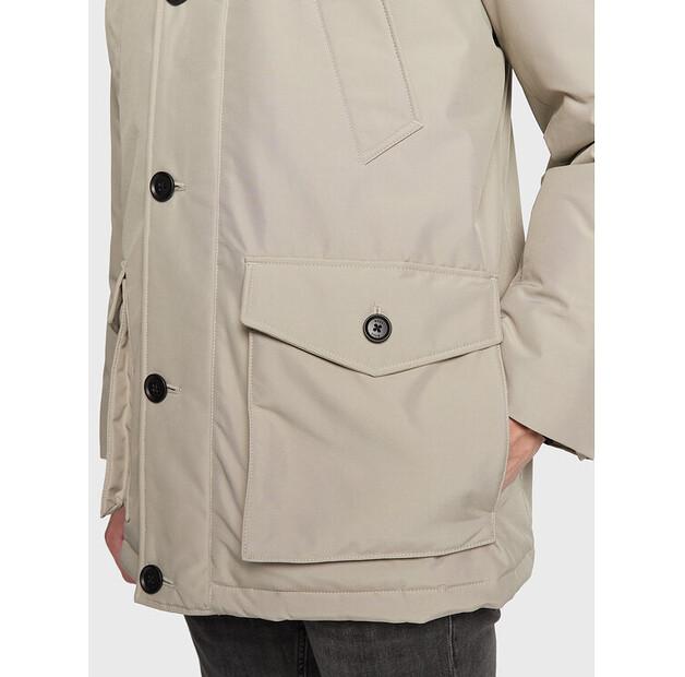 Winter Jacket Boss Osiass 50477966 Beige Color, Standard Fit