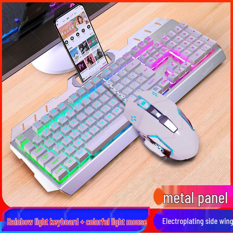 Esports Gaming Wired Keyboard, Mouse, and Headset Set